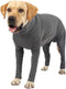 Female Dog Surgery Suit for Spay Recovery, Neuter Onesie for Surgery, Grey/XXX-Large