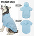 BINGPET Dog Hoodies - Fleece Lined Fall Sweatshirt for Small Medium Large Dogs & Cats - Soft Warm Sweater