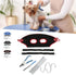 plplaaoo Dog Grooming Hammock, Breathable Thickened Pet Harness with Nail Clipper & Comb for Cats, Red