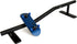 12" Teak Tuning Square, Bi-Level Fingerboard Rail, - Custom Designed and Made in USA - Premium Solid Steel, Glossy
