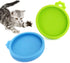COMTIM Small Size Cat Food Can Lids, 2 Pack Silicone Covers for 3 oz & 2.5 oz Small Cans