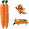 bantogogo Giant Carrot Dog Toy 29.5 Inch, Plush Dog Toy with Squeaker &