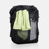 Rhinowalk 20L Motorcycle Tail Bag - Waterproof Motor Travel Luggage, Black Rear Rack Trunk Storage