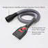 Defurry Pet Vacuum Grooming Brush and Shedding Kit for Dog/Cat Loose Hair, Professional Accessories Remover for Pet's