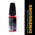 KNIFE PIVOT LUBE Original Knife Oil, Synthetic Pocket Knife Lubricant, Premium Knife Oiler Bottle (10ml)