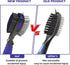 THIODOON 2 Pack Golf Club Brushes and Groove Cleaner with Magnetic Keychain and Oversized Brush Head