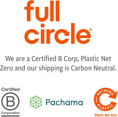 Pack Set 5 Full Circle Renew, Essential Cleaning Cloths, Ultra-Durable Recycled Microfiber, Variety for Cleaning Glass