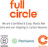 Pack Set 5 Full Circle Renew, Essential Cleaning Cloths, Ultra-Durable Recycled Microfiber, Variety for Cleaning Glass