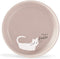 Fringe Studio "Whisker Cat Meow Small Pet Bowl (478001), Blush Stoneware