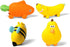 CatYou Dog Squeaky Toys, Safe Latex Chew Molar Toys for Small Medium Dogs