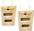 jiingekk Climbing Training Board Finger Grip Strengthener Forearm Exerciser Hangs Board Building Cores Strength Hangs