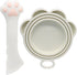 HARSKIYER Cat Food Cover and Spatula Set of 2, Multi-Functional Pet Food Can