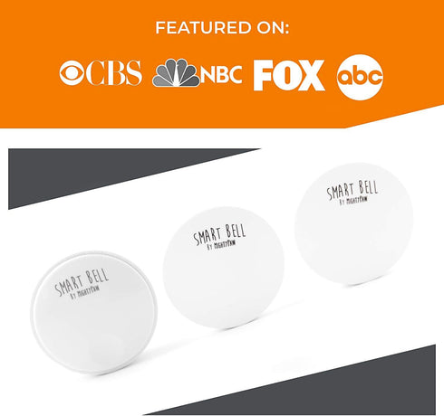 Mighty Paw 2.0 Communication (2 Pack) Smart Bell Potty Training Button for Dogs & Puppies Train Your Dog to Ring The