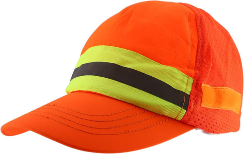 Trendy Apparel Shop High Visibility Reflective Ball Cap with Removable Mesh Flap