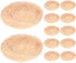Hemoton 12pcs Faux Bird Nest Decorative Ornaments for Crafts Landscape Photography Props