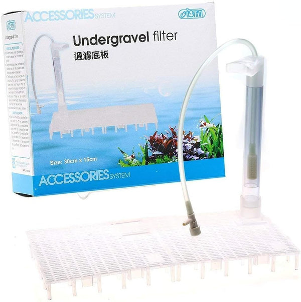 CORISRX Undergravel Filter, 11.8" X 5.9" Fish Tank Under Gravel Filter for Aquatic Life