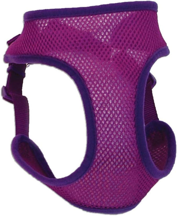 Coastal Pet Comfort Soft Wrap Adjustable Dog Harness, Orchid, 3/8" x 14"-16", Easy Step-in Design