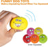 Squeaky Dog Toy, Durable Chewing Latex Rubber Balls with Funny Face for Puppy Small Medium Dogs (5PCS)