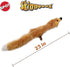 SPOT Skinneeez Stuffless Dog Toy with Squeaker - Tug-of-War Toy for Small and Large Breeds, Fox Design