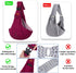 FDJASGY Small Dog Sling Cat Carrier, Adjustable Hands-Free Reversible Travel Bag for Outdoor