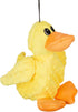 Squeaky Plush Durable Dog Toys - Multi-Colour Dotty Friends by Petlou, 12 Inch Duck