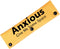 Rescue Dog Anxious Dog Leash Sleeve Gift for Nervous Dogs (Anxious Space Sleeve)