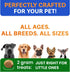 Bark&Spark Dog Probiotics & Digestive Enzymes (120Ct Bacon) - Allergy & Itchy Skin, Diarrhea, Gas Treatment, Tummy