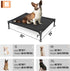 Elevated Dog Bed for Medium Dogs, Heavy Duty Raised Cot Bed, Supports Up to 150 LBs, Durable Washable Mesh, Indoor &