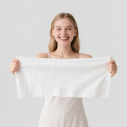 Cvwjz 48PCS 24x12 Extra Large Disposable Washcloths for Travel, Compressed Face Towels Tablets, Extra Large and Thick