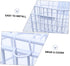 Thickened Electric Bike Basket with Cover Practical Storage Holder for Front Handlebar Fit for Adult Bicycles Spacious