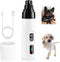 ONRSV 2-Speed Silent Groom Pro Nail Grinder, Rechargeable Quiet Dog Nail Trimmer, Gentle