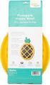 ZippyPaws Happy Bowl, Slow Feed Dog Bowl, Up to 10x Slower Eating, Dishwasher Safe, Non-Slip Pineapple