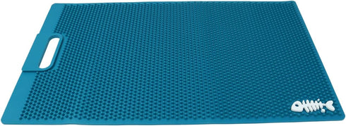 NonSlip Fish Fillet Mat - Heavy Duty Rollable Cutting Board for Fish Cleaning (14 * 24“, Green)