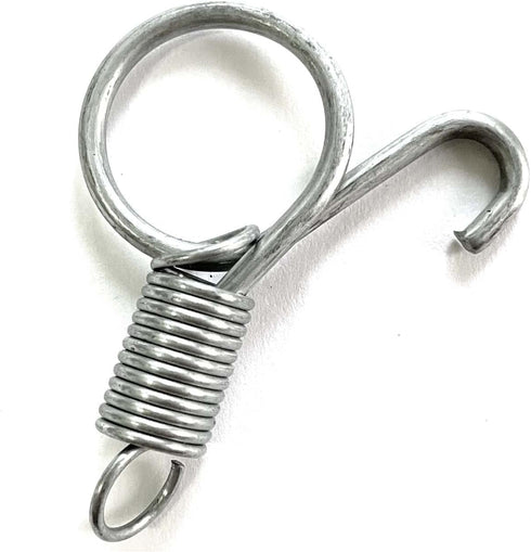 20Pcs Spring Door Latch for Cages, Metal Finger Spring Hooks, Multi-Functional Wire Cage Spring Latch for Pet Cage Door