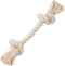 Pet Supplies 100% Natural Cotton Rope Dog Toys, Premium White Chew Toys for Small Medium Dogs, Tough Rope Toys