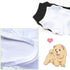 2 Packs Dog Shirts - Plain Cotton Pet Clothes for Boy & Girl, Fit for Small, Extra Small & Medium Dogs & Cats
