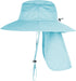 Sun Hats for Men and Women, UPF 50+ Breathable Wide Brim Fishing Bucket Hat with Neck Flap