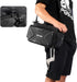 WILD MAN 4L Rainproof Bike Handlebar Storage Bag with Touch Screen for MTB Mountain Road Bike Scooters