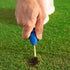 Skinny Golf Pocket Caddie 4-in-1 Tool - Divot Tool, Ball Marker, Scrub Brush, Groove Cleaner Golf Accessory