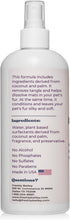 Dog Detangler Spray - Natural Pet Detangling Spray for Cats & Dogs, Leave-in Conditioner to Remove Tangles & Condition