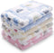 1 Pack 3 Blankets Super Soft Fluffy Cute Elephant Pattern Pet Blanket for Dog Puppy Cat (23x16 inch, Blue/Pink/Yellow)