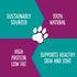 Single Ingredient Cod Fish Skins Dog Training Treats - All-Natural Savory Fish-Skin Flats for Coat and Oral Health
