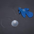 HEEPDD Fish Tank Decorations, Funny Artificial Silicone Betta Fish Tank Ornament for Freshwater Saltwater (Blue Betta