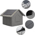 Hollypet Cozy Pet Bed House, Warm Cave Sleeping Bed for Puppy Nest, Cats and Small Dogs, Gray