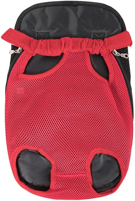 Pet Carrier Backpack, Adjustable Legs Out Front Cat Dog Carrier, Easy-Fit for Hiking Camping, Small Medium Puppies Cats