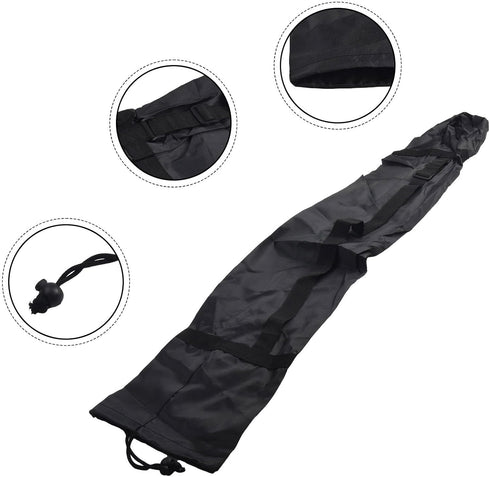 Pumixiy 23x130cm(23 130cm) Folding Chair Storage Bag, Yoga Mat Carrying Case for Camping Hiking Travel, Nylon Outdoor