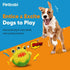 Petbobi Interactive Dog Toys Monster Active Ball - Battery Operated Squeaky Moving Balls for Small Medium Dogs