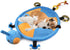 Idepet Dog Play Mat, Puppy Toy Mat with Chew Toys, Interactive Toy for Small Medium Dogs and Cats, All-in-One (Turtle)