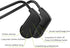 Swimming 5.0 IPX8 MP3 XUMIUZIY Headphone, Bluetooth Bone Conduction Rain Proof Underwater Sport Earphone, Lightweight