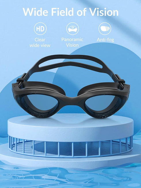 Unisex-Adult Polarized Swim Goggles, Anti-fog Leak-proof for Men Women